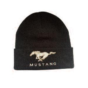 Ford Mustang Pony Beanie Black